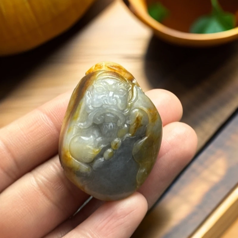 和田玉子辽钟馗挂件独子三色料节日生日礼物