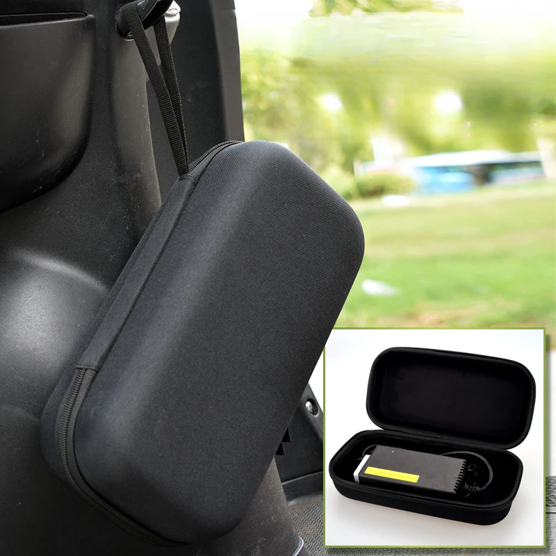 电动车充电器挂包硬壳收纳包防尘防摔防潮保护套便携电瓶车电源盒