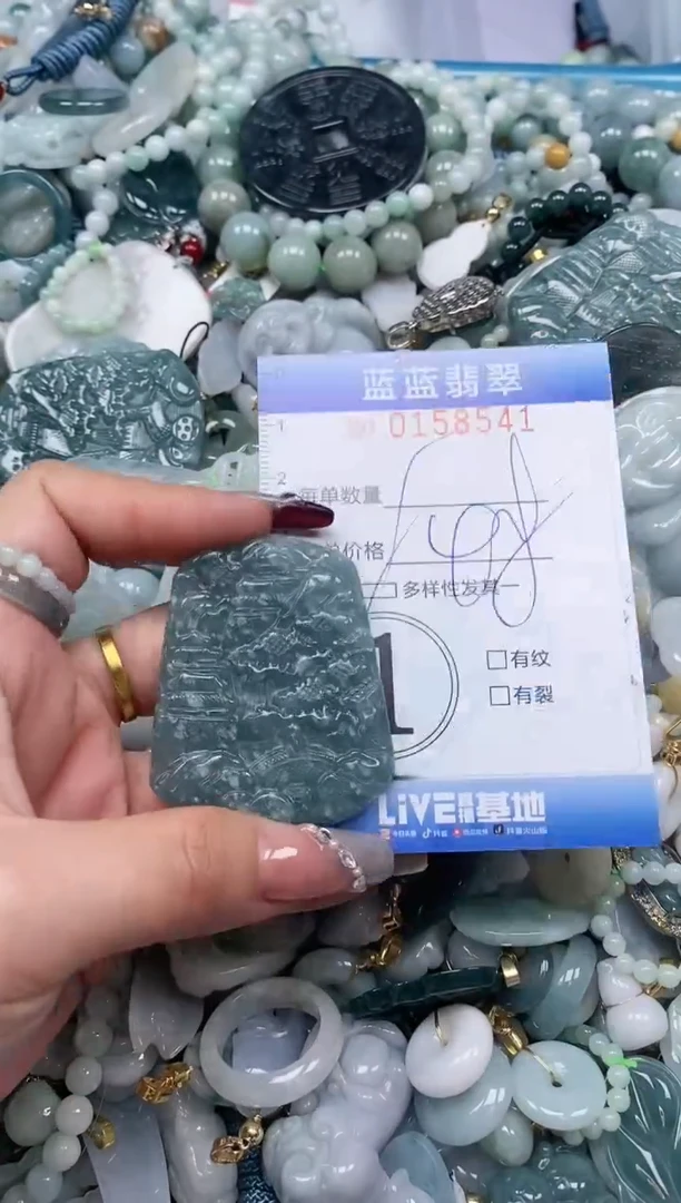 【闪购商品】翡翠颈饰未镶嵌闪购0158541多样性发其一