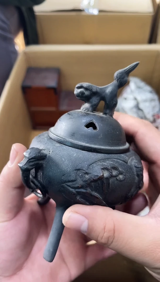 铜如图所示 阁集工艺品