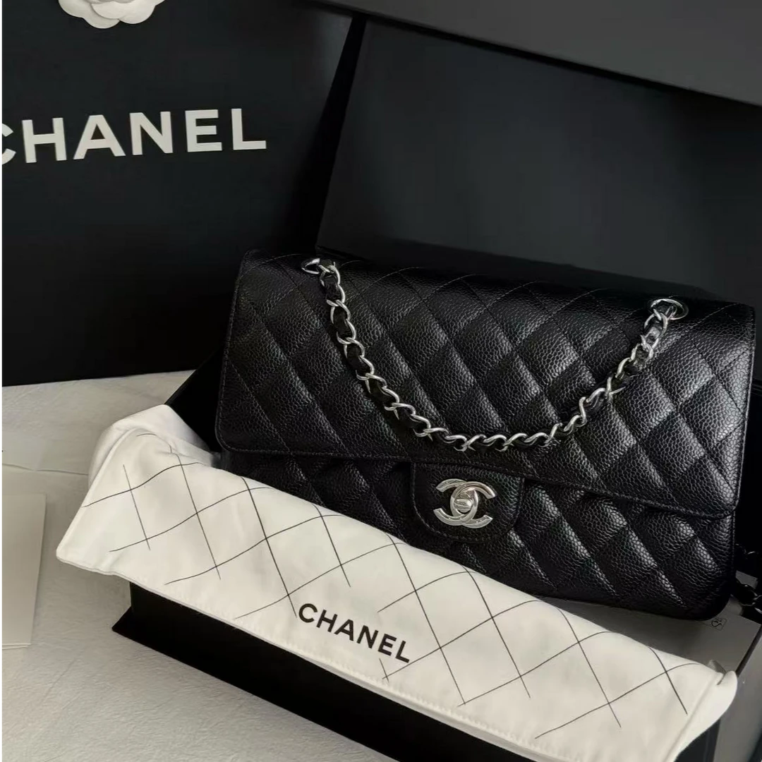 99新 Chanel/香奈儿 安洁利严选CF 经典口盖包/xk