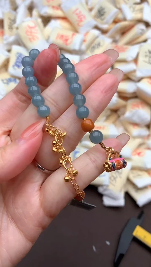 【闪购商品】蜜蜡手链银S925镶嵌一