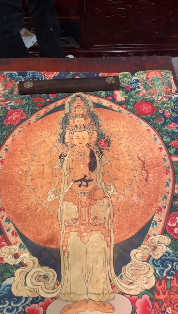 卷轴画手绘唐卡082