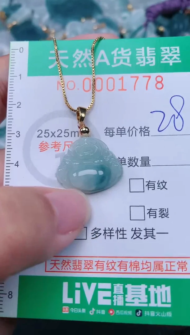 颈饰未镶嵌翡翠.0001778