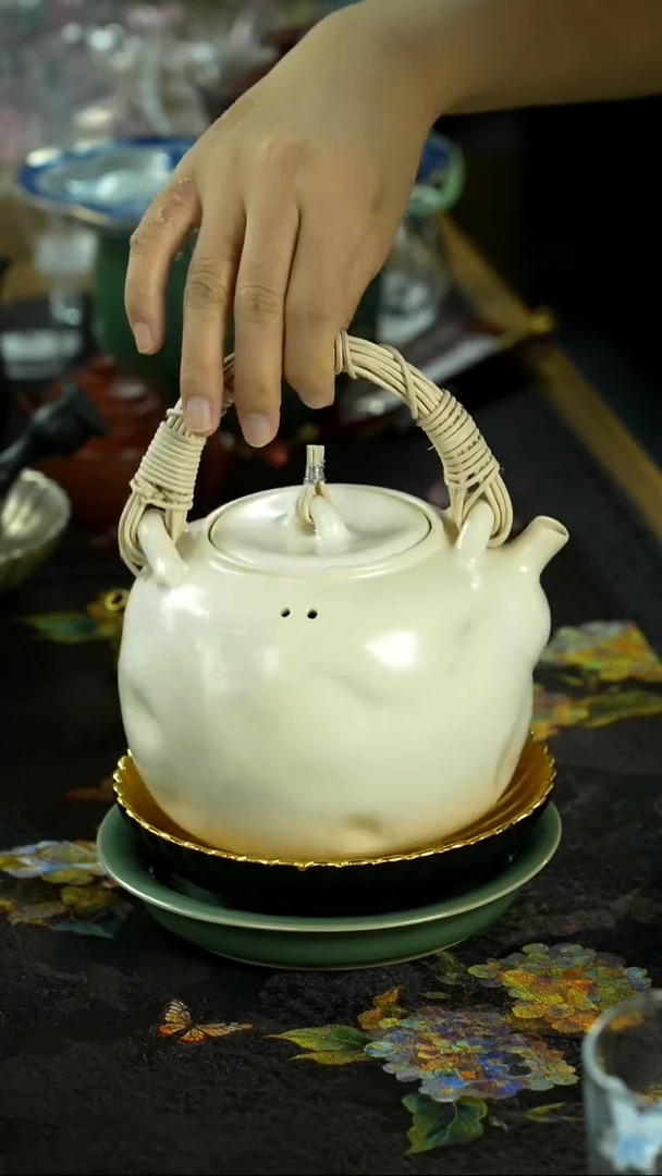 中秋国庆景德镇手绘瓷器