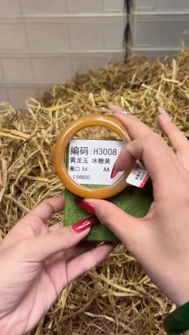 未镶嵌手镯石英质玉H3008