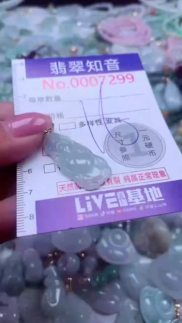 颈饰未镶嵌翡翠7299