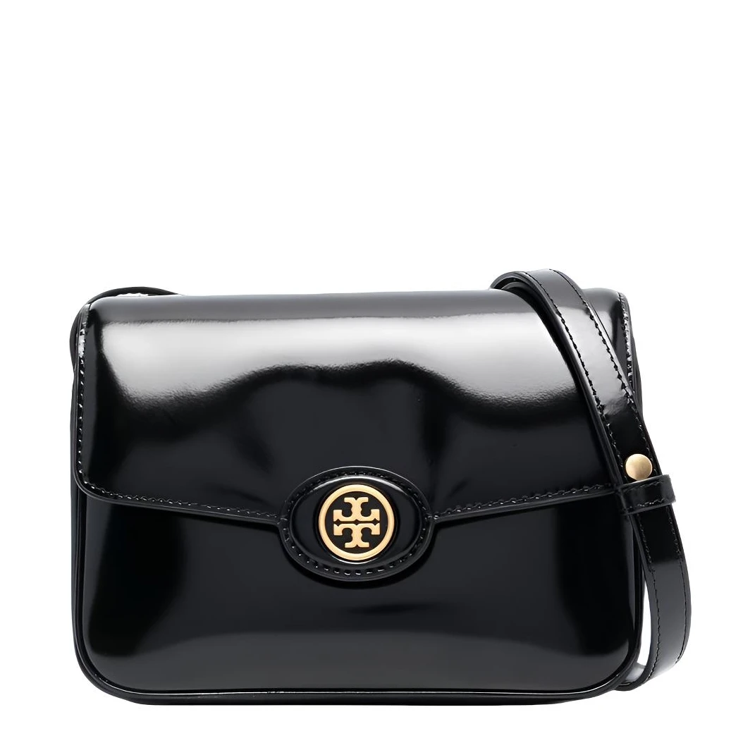 未使用 TORY BURCH/汤丽柏琦 Robinson翻盖豆腐单肩斜挎包143122