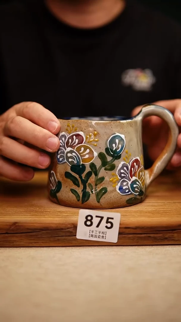 @@陶园瓷舍@@纯手工手绘@高温釉下彩
