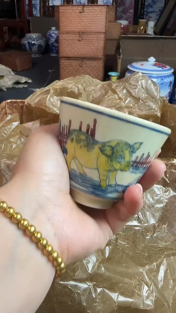 摆件景德镇陶瓷中式摆件