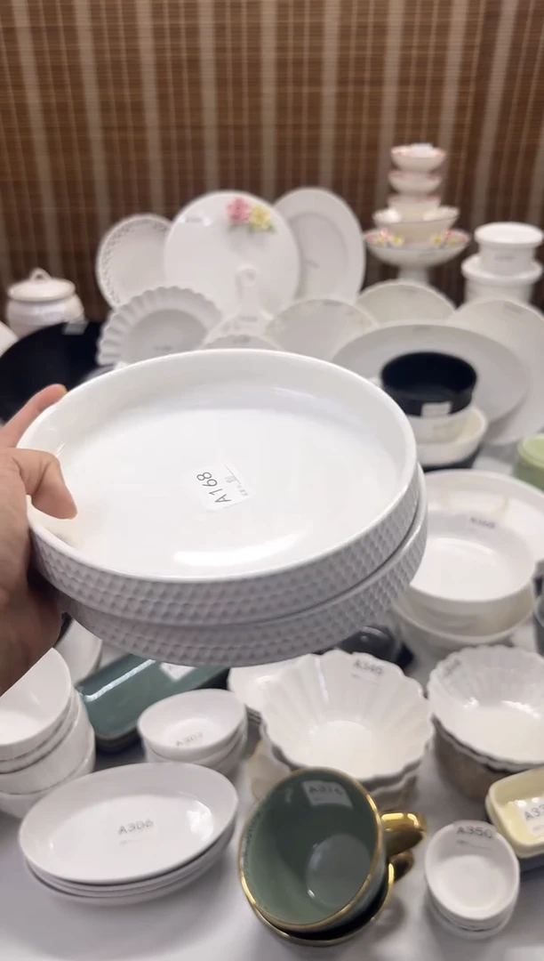 瓷【2个装】高尔夫8寸深盘2个装
