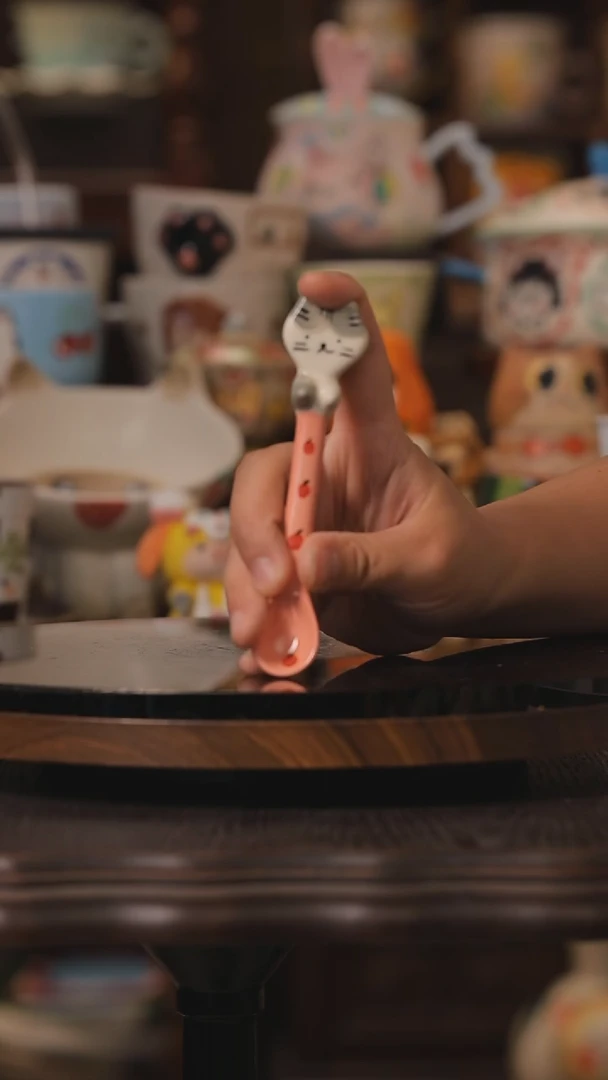 摆件景德镇釉下彩绘设计师款式陶瓷