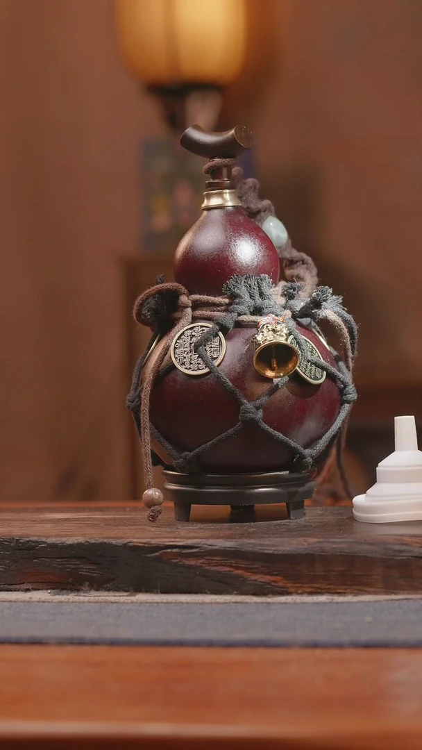 1968号精品大漆葫芦防腐防渗装水茶酒