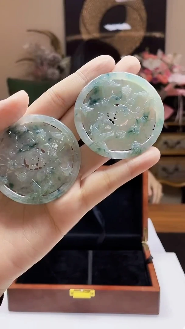 未镶嵌定制翡翠吊坠279