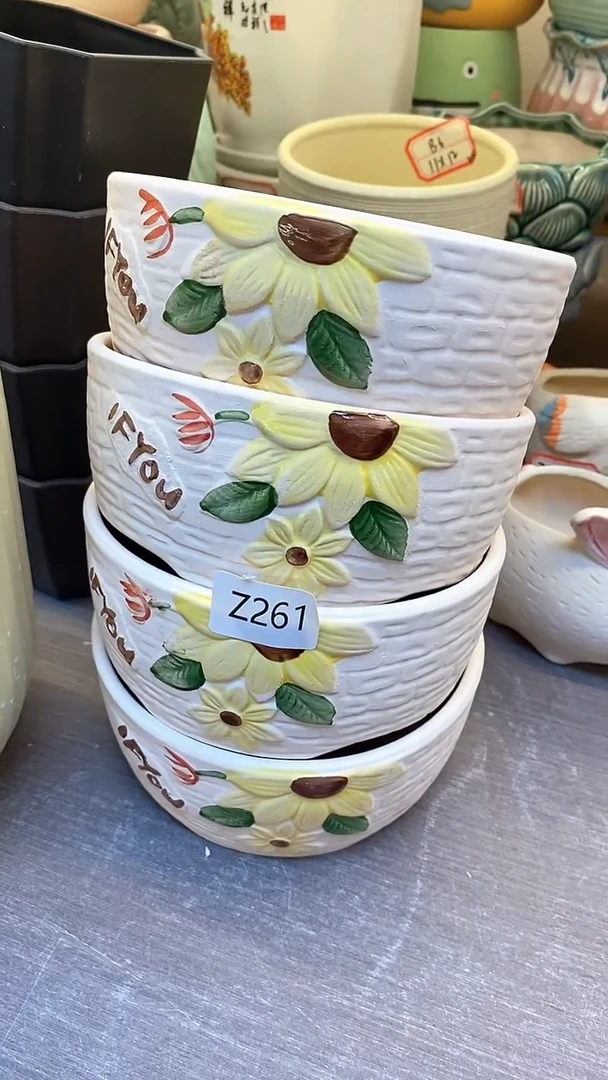 @@陶瓷多肉花盆Z261