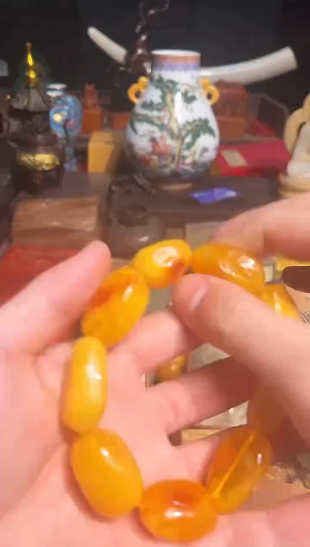 【闪购商品】蜜蜡颈饰未镶嵌春春春春春春春春1