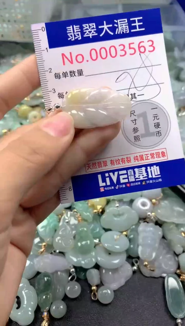颈饰未镶嵌翡翠3563