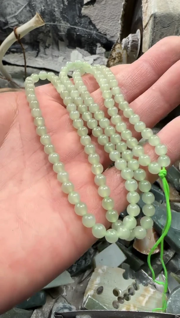 【闪购商品】和田玉颈饰未镶嵌108项链