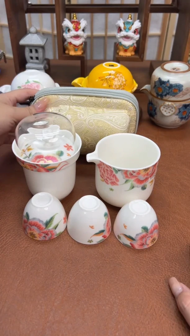 夏日旅行茶具真好看！