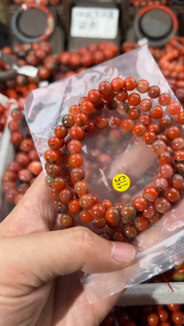 未镶嵌手镯南红玛瑙7
