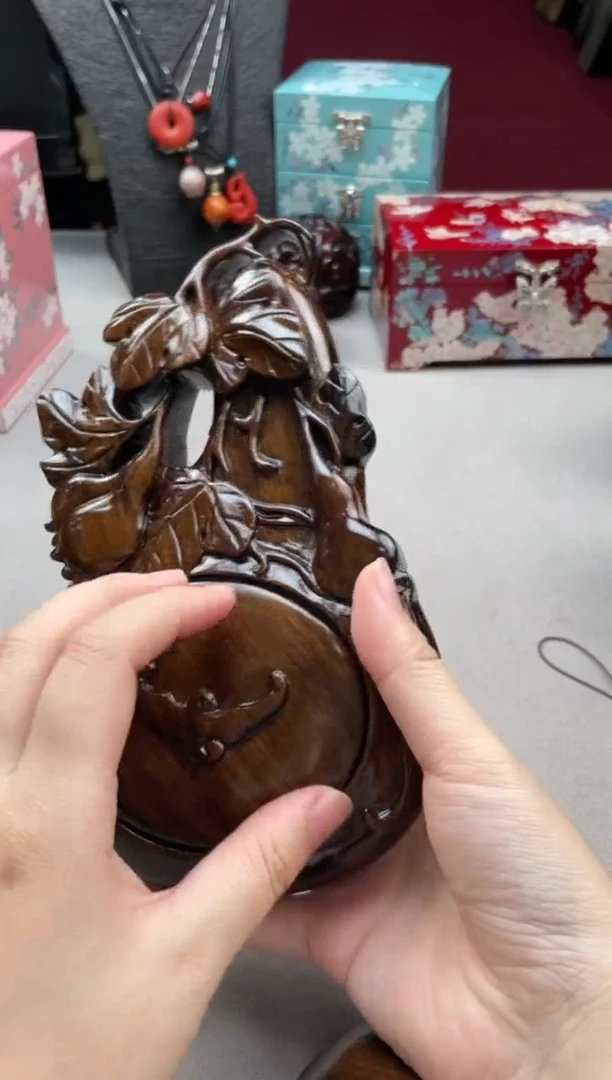 金丝*木葫芦砚台