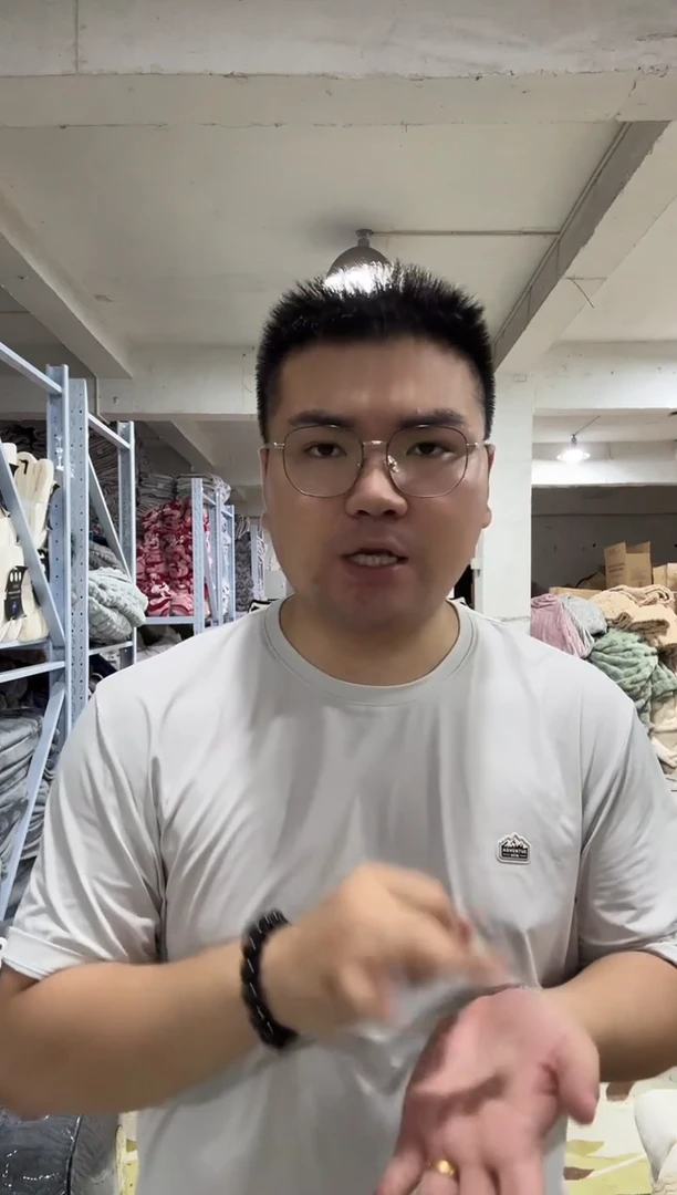 兔毛【B高货兔兔被2x2.3米绿色】外贸原单毛毯拍完现场打开看