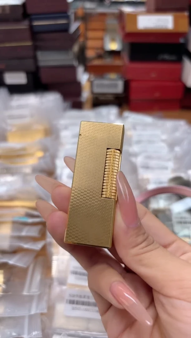 纯铜登家金色4代编织纹