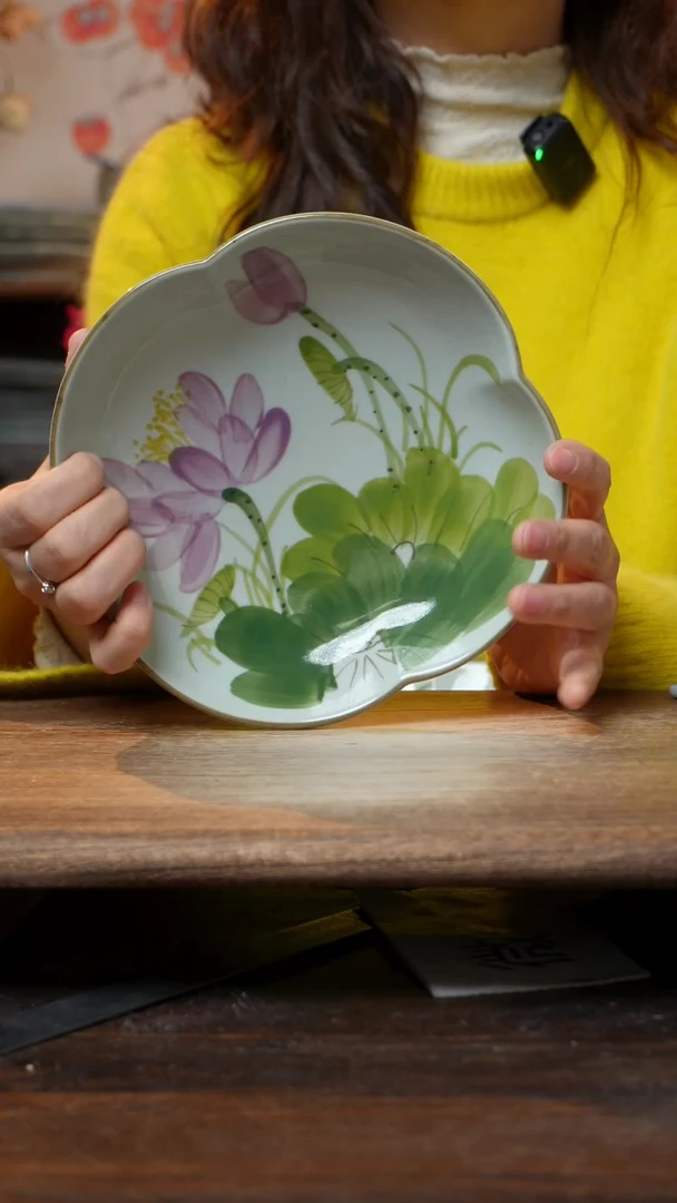 【闪购商品】瓷片福利  高温釉下彩手工手绘