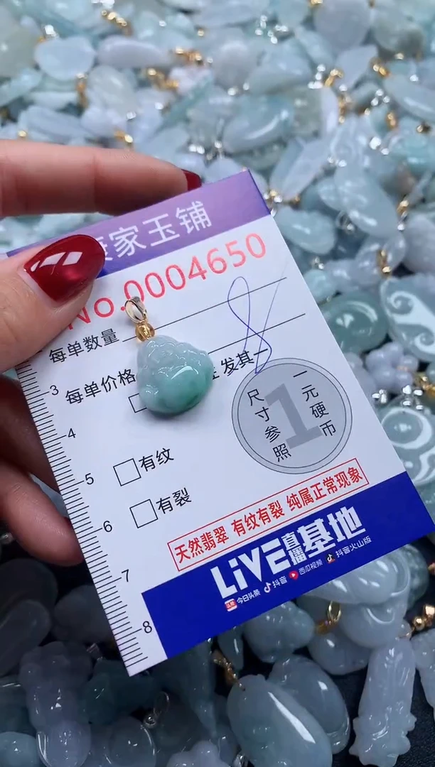 颈饰未镶嵌翡翠4650