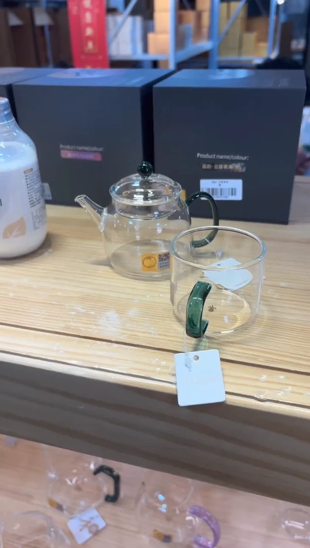 【闪购商品】禾器-言卿壶-墨绿色+清禾杯墨绿色