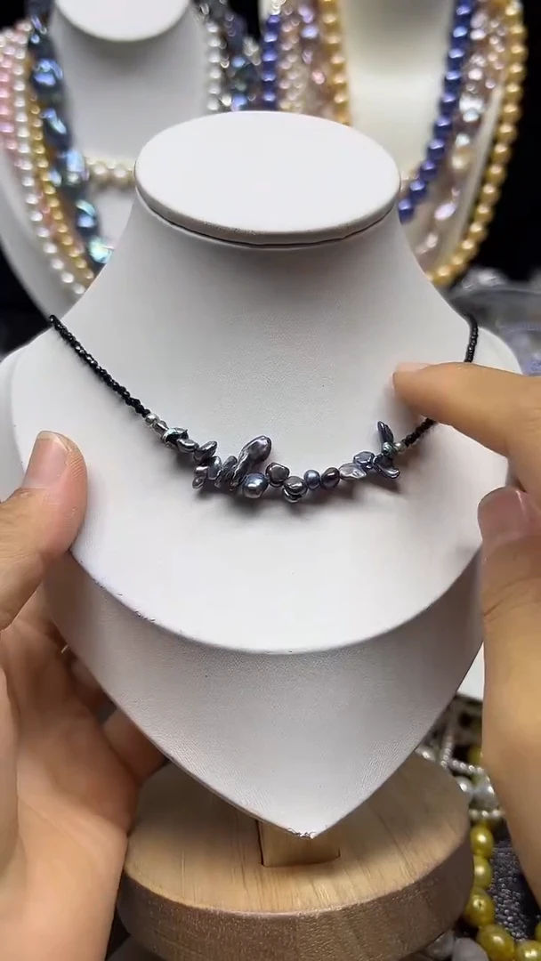 淡水珍珠未镶嵌颈饰多人