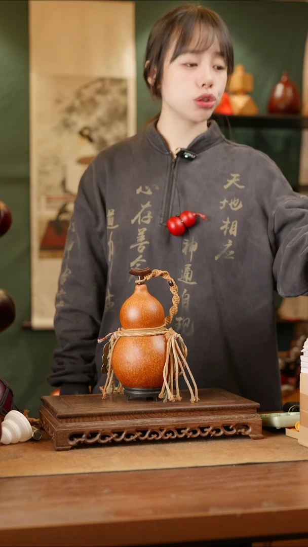 127号精品天然大漆酒葫芦一物一拍~