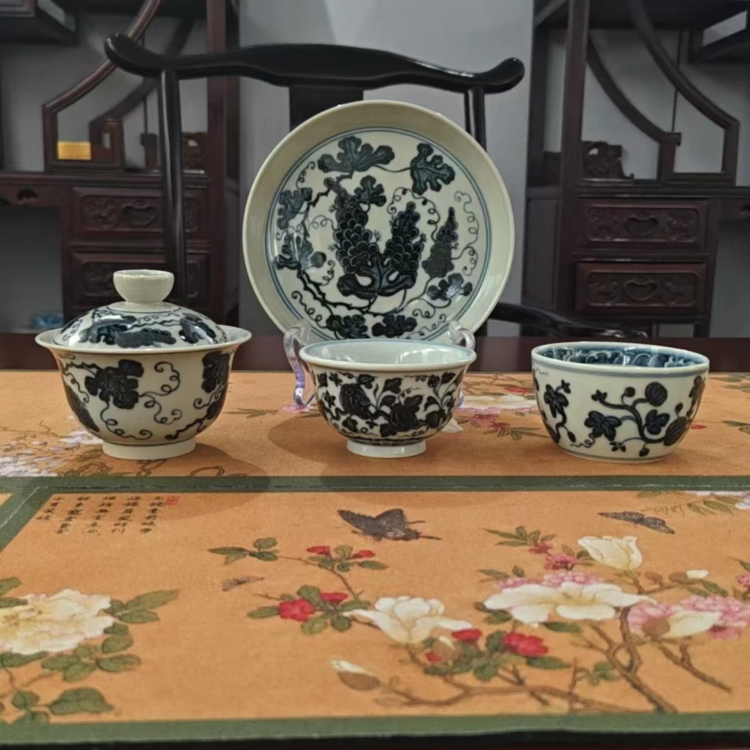 【胡少说瓷】景德镇圆明堂全手工手绘瓜果系列