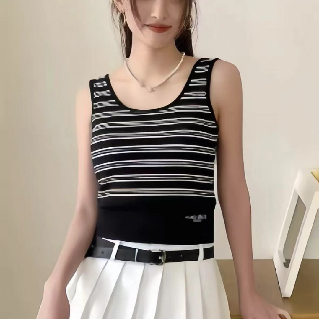 8558-条纹美背瑜伽健身跑步美背（两色）