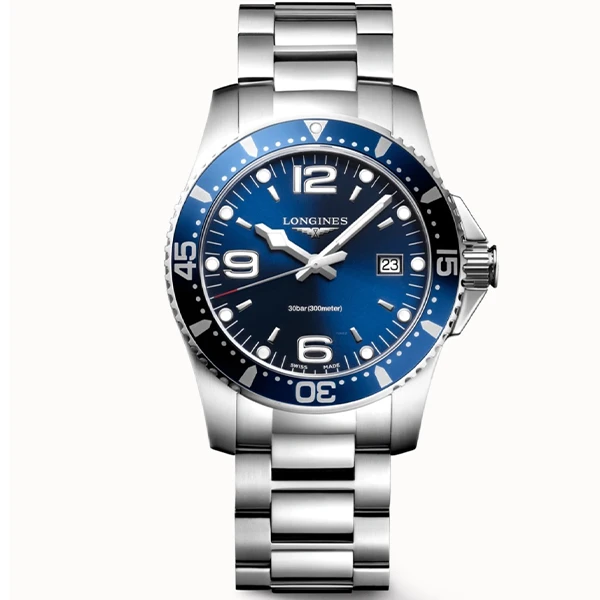 99新 Longines/浪琴 老佛爷/浪琴康卡斯/石英/空白全套/41mm