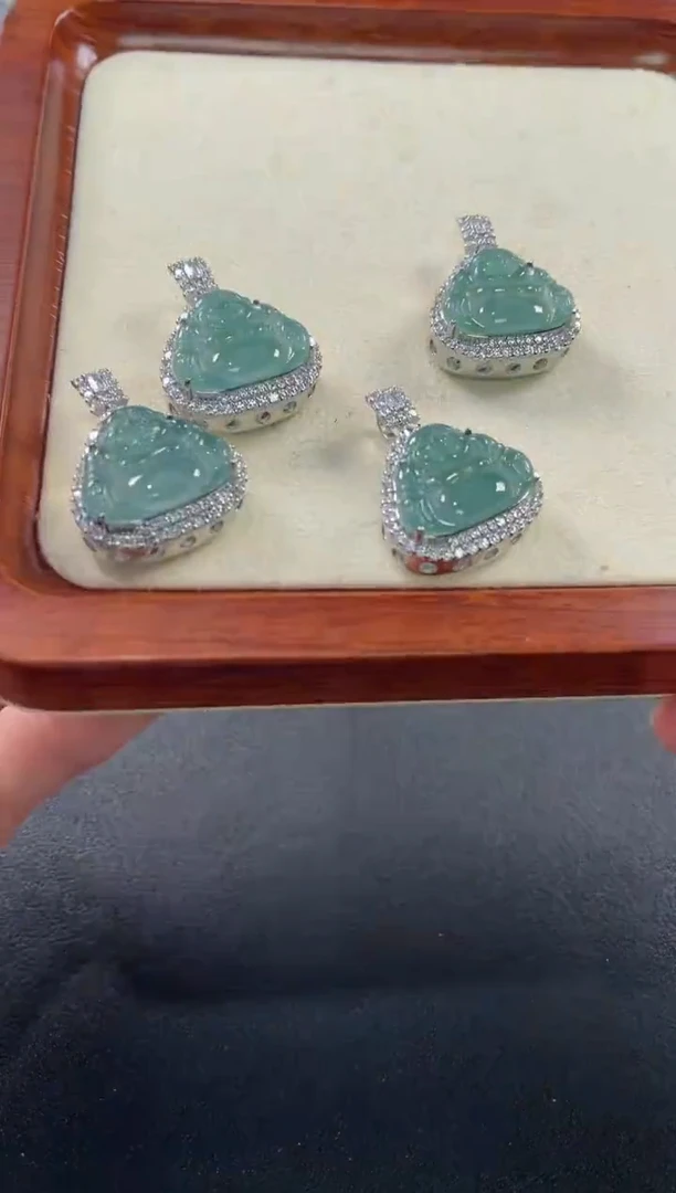 颈饰未镶嵌翡翠3（多样性发一件）佛公