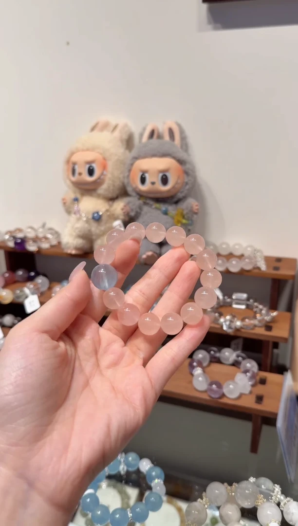 水晶手串未镶嵌拍4单发一串 多样性发货