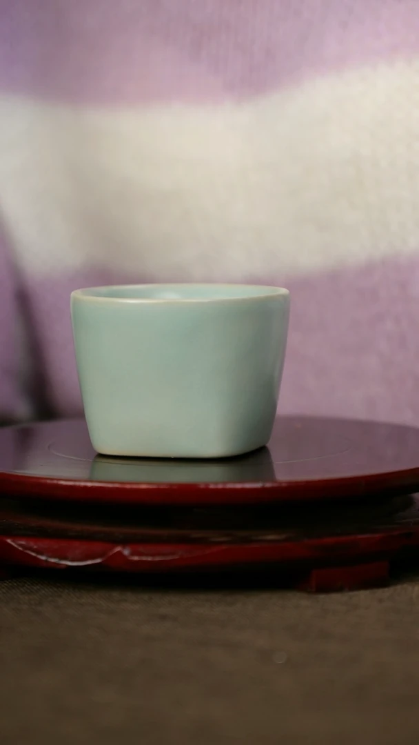 全品 天圆地方 支钉烧 仿古釉