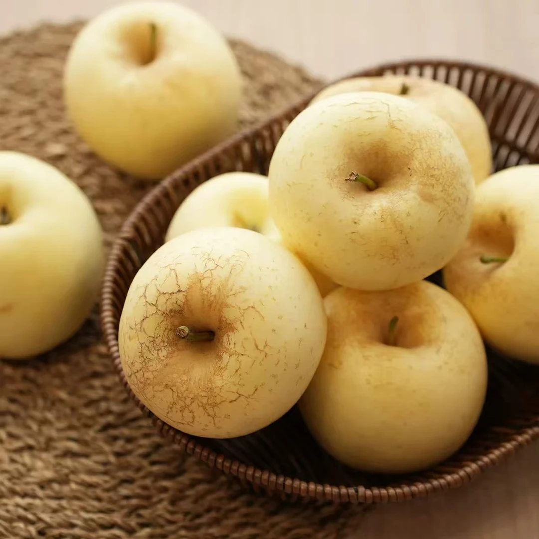 山东奶油富士苹果4.5斤酸甜脆口