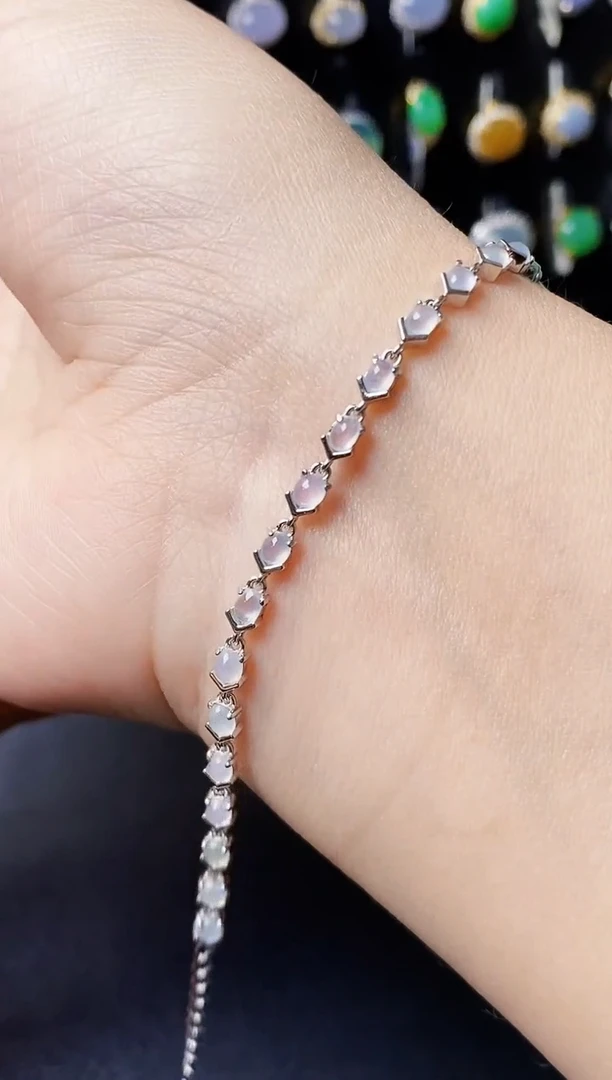 银S925镶嵌戒指翡翠3791