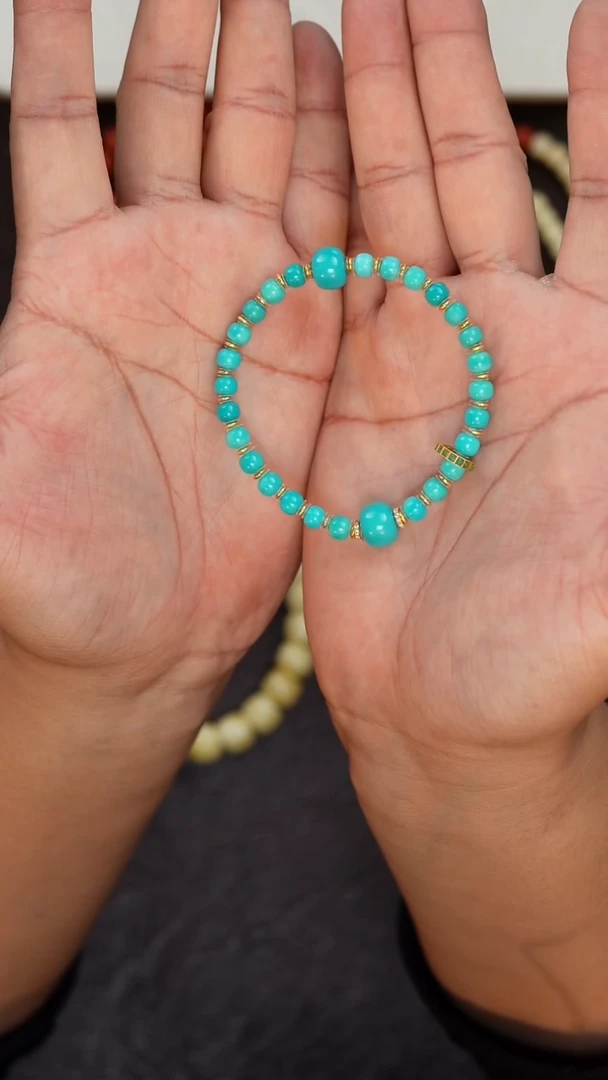 【闪购商品】绿松石手串未镶嵌绿松石手串