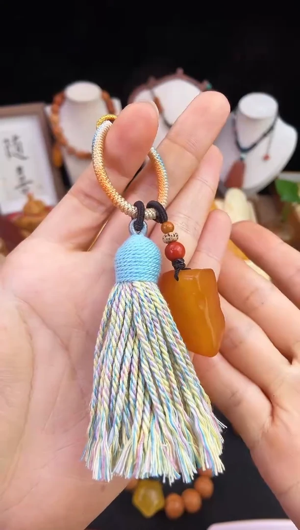琥珀未镶嵌珠宝奇石柒月