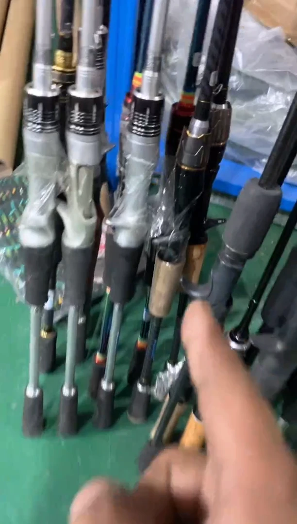 两根1.65枪柄路亚竿微瑕非原装竿稍颜色随机