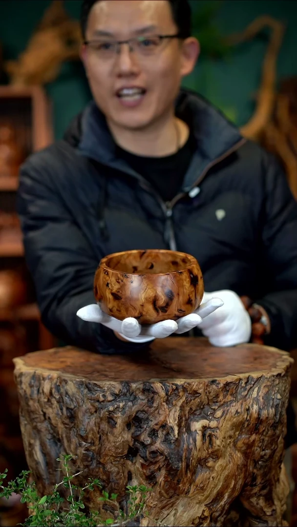 枣木雷击枣木聚宝盆