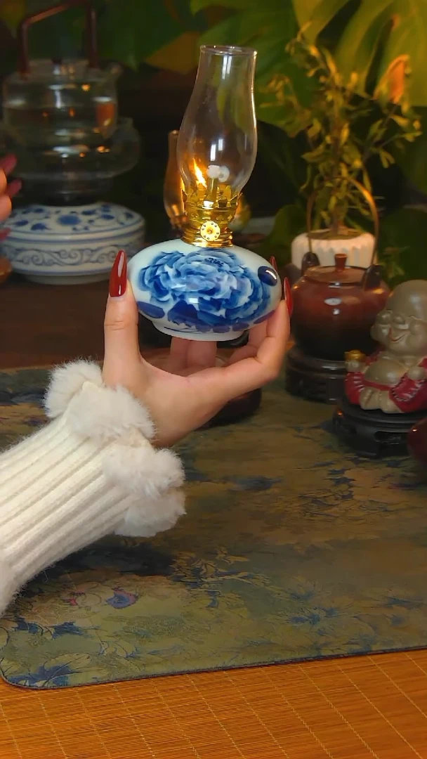 【闪购商品】景德镇陶瓷灯摆件