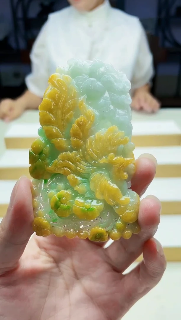 未镶嵌定制翡翠毛货09150302