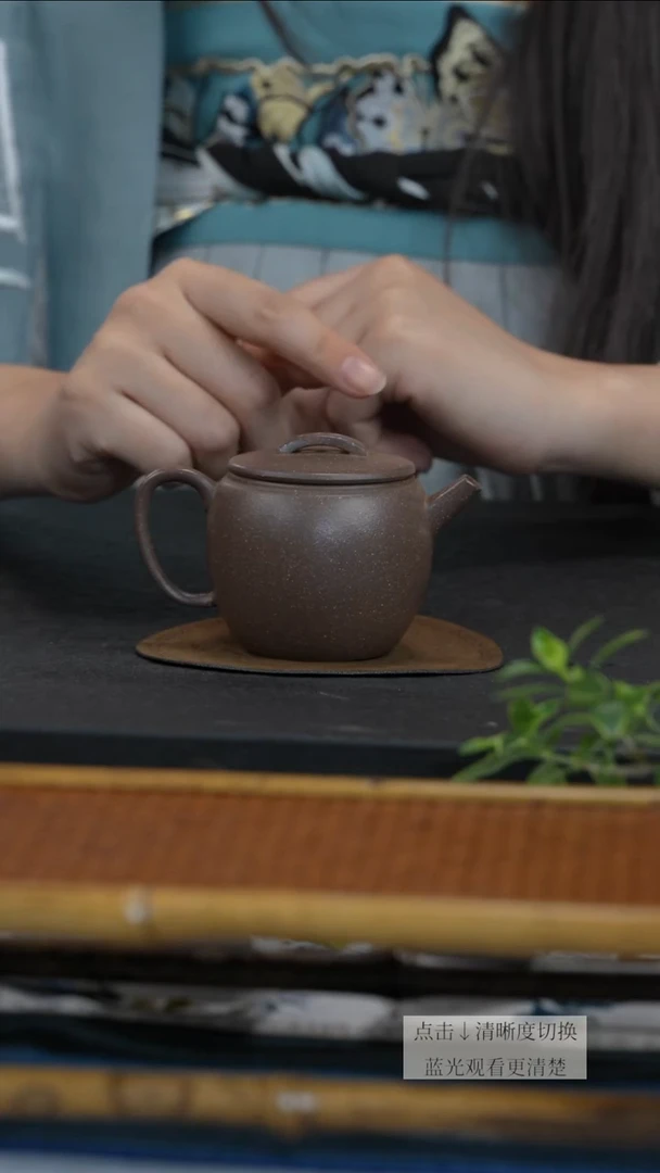 茶壶紫砂青段高汉瓦壶