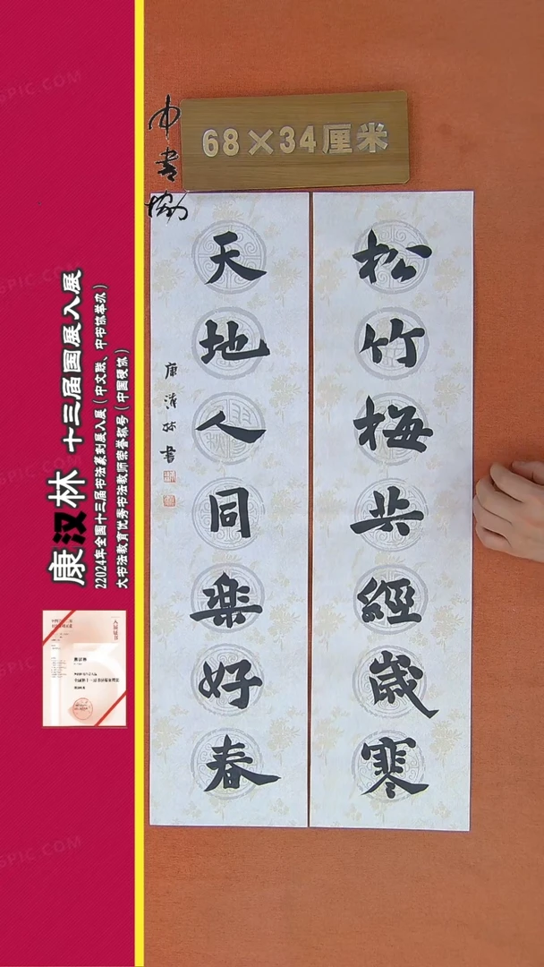 【闪购商品】书法15康汉林书法作品