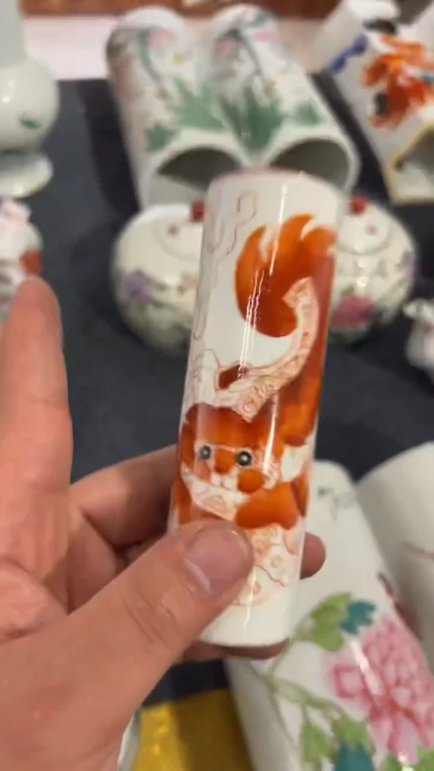 摆件瓷摆件瓷摆件香筒