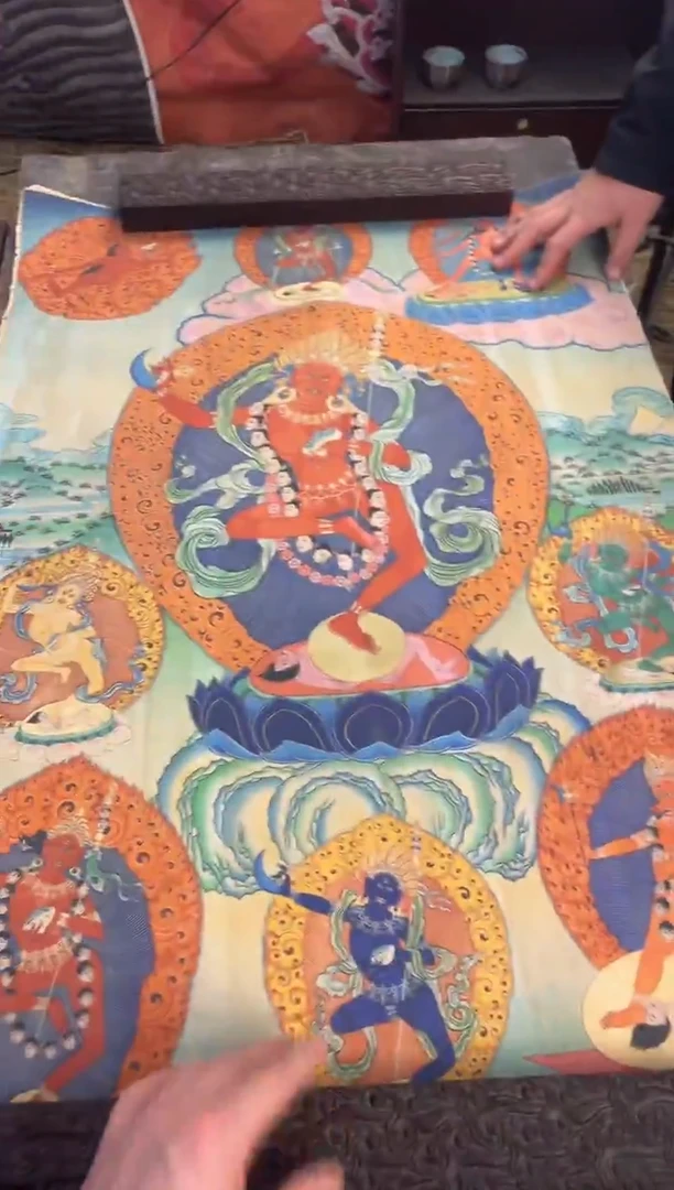 卷轴画大朱画院老六专属AA37